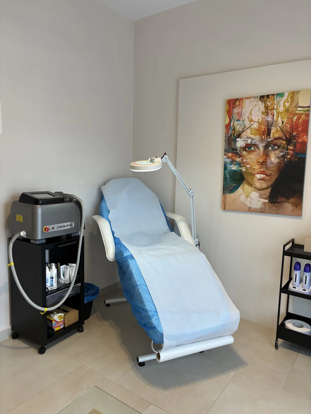 Χώρος θεραπείας laser αποτρίχωσης στο Medithea
